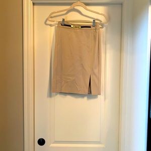Express brand khaki color pencil skit